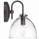 Бра с куполообразным прозрачным плафоном Glass Dome with Seeds варинант исполнения - 3 | Loft Concept в Барнауле