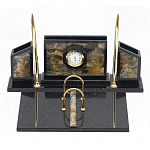 Настольный письменный набор из камня офиокальцит и змеевик Successful Leader варинант исполнения - 1 | Loft Concept в Барнауле