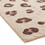 Ковер из хлопка с леопардовым принтом Soft Hugs варинант исполнения - 2 | Loft Concept в Барнауле
