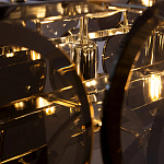 Люстра с круглыми стеклянными подвесками Cardiel Smok Glass Chandelier варинант исполнения - 4 | Loft Concept в Барнауле