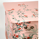 Комод розовый с росписью Цветы L.XV CHEST OF DRAWERS Flowers варинант исполнения - 4 | Loft Concept в Барнауле