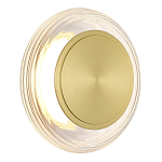 Бра круглое золото/прозрачный Plumpness LED 7 варинант исполнения - 1 | Loft Concept в Барнауле