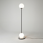 Напольный торшер светодионый Twins 3000К 20Вт варинант исполнения - 2 | Loft Concept в Барнауле