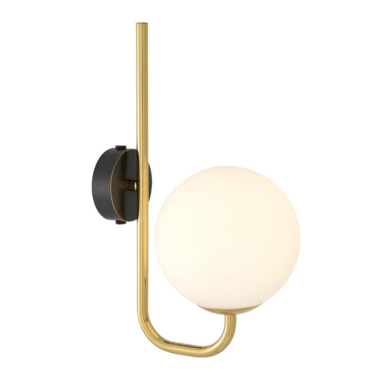 Бра Eichholtz Wall Lamp Lipari Золотой Белый Черный Бра Eichholtz Wall Lamp Lipari Золотой Белый Черный в Барнауле | Loft Concept