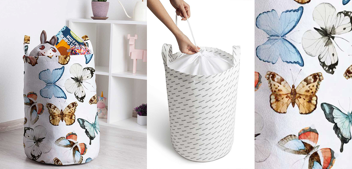 Корзина Butterflies Basket Корзина Butterflies Basket - Loft-Concept в Барнауле