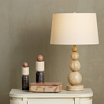 Настольная лампа с корпусом из градуированных шаров Babylon варинант исполнения - 4 | Loft Concept в Барнауле