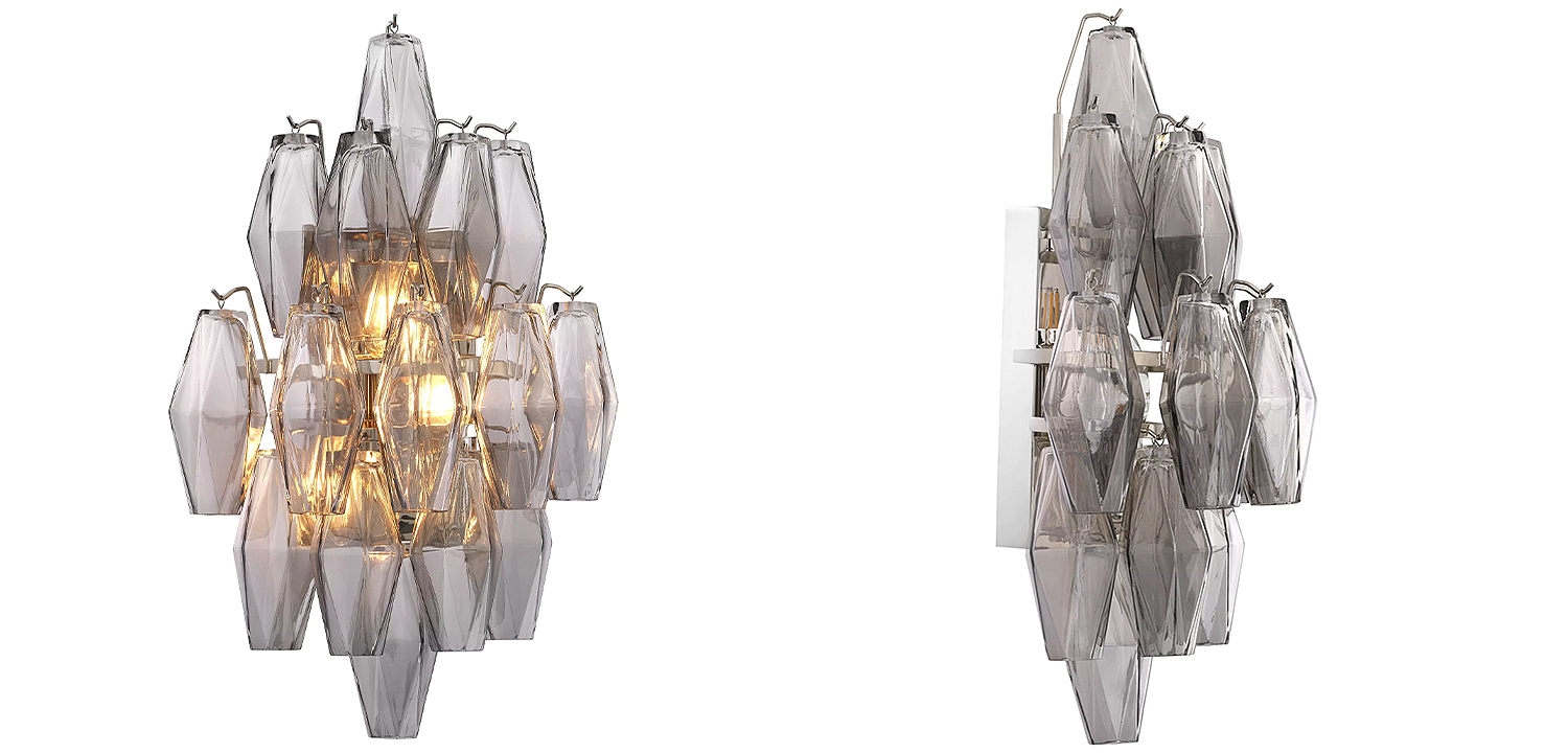 Бра Eichholtz Wall Lamp Benini Smoke Бра Eichholtz Wall Lamp Benini Smoke - Loft-Concept в Барнауле