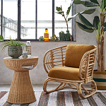 Приставной стол из ротанга Rattany варинант исполнения - 5 | Loft Concept в Барнауле