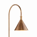 Торшер с конусовидным абажуром на каменном основании Attention варинант исполнения - 1 | Loft Concept в Барнауле