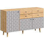 Буфет с принтом на дверцах Elise Cupboard варинант исполнения - 13 | Loft Concept в Барнауле