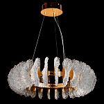 Люстра круглая с фактурными элементами в виде ракушек Inspired Sea варинант исполнения - 2 | Loft Concept в Барнауле