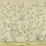 Обои ручная роспись Askew Verdigris  варинант исполнения - 4 | Loft Concept в Барнауле