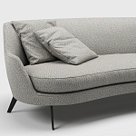 Мебельная ткань Шенилл серо-голубой цвет 142 см T4-47 варинант исполнения - 6 | Loft Concept в Барнауле