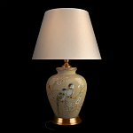 Настольная лампа бежевая с изображением птиц Slip Away варинант исполнения - 8 | Loft Concept в Барнауле