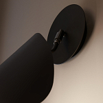 Бра с поворотным плафоном Aracea Black Wall Lamp варинант исполнения - 13 | Loft Concept в Барнауле
