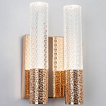 Бра с двумя плафонами Dew Drops Tube Duo Gold Wall Lamp варинант исполнения - 3 | Loft Concept в Барнауле