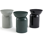 Приставной столик из сплава алюминия Tori Side Table варинант исполнения - 6 | Loft Concept в Барнауле