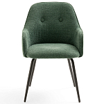 Кресло обеденное на металлических ножках Mazzi Chair варинант исполнения - 5 | Loft Concept в Барнауле