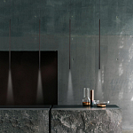 Подвсеной светильник светодиодный металлический цилиндрической формы Высота 50см Trumpet tube варинант исполнения - 5 | Loft Concept в Барнауле