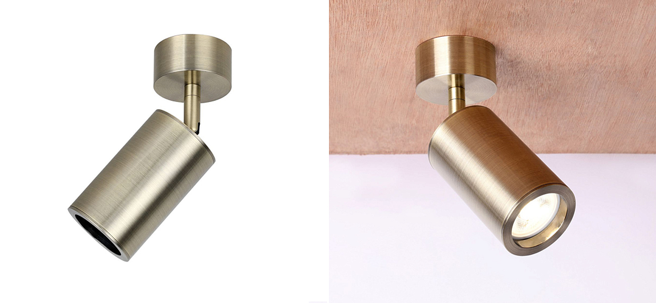 Накладной поворотный спот Modern Spot Brass Накладной поворотный спот Modern Spot Brass - Loft-Concept в Барнауле