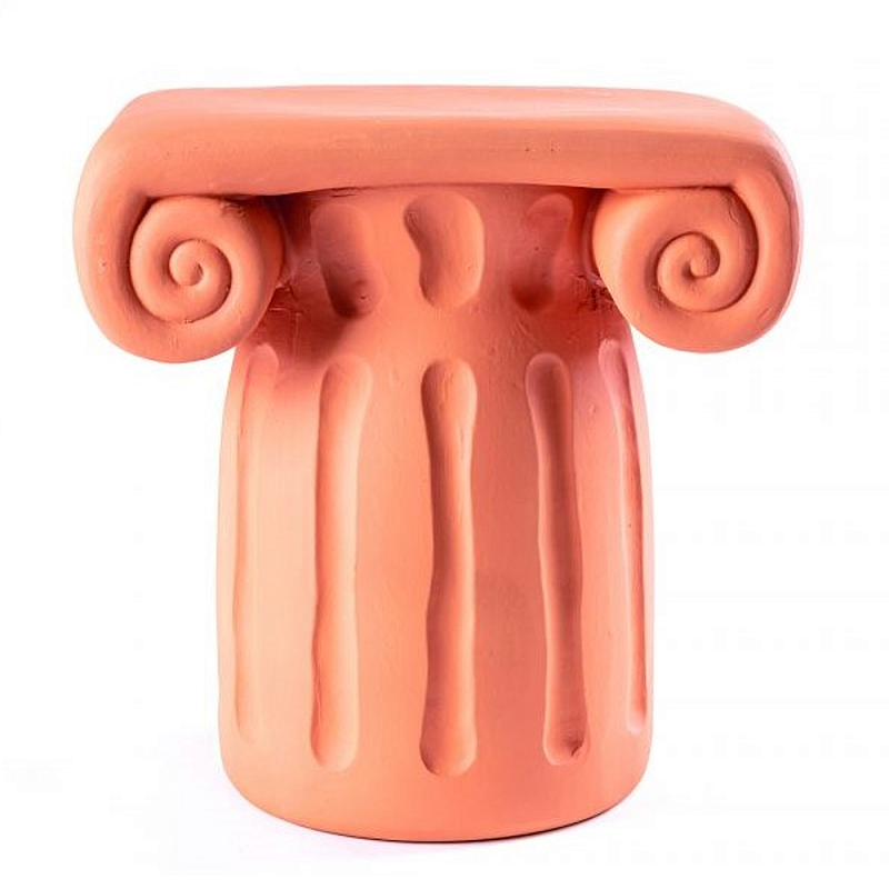 Приставной столик Seletti Capitello Терракотовый Приставной столик Seletti Capitello Терракотовый в Барнауле | Loft Concept