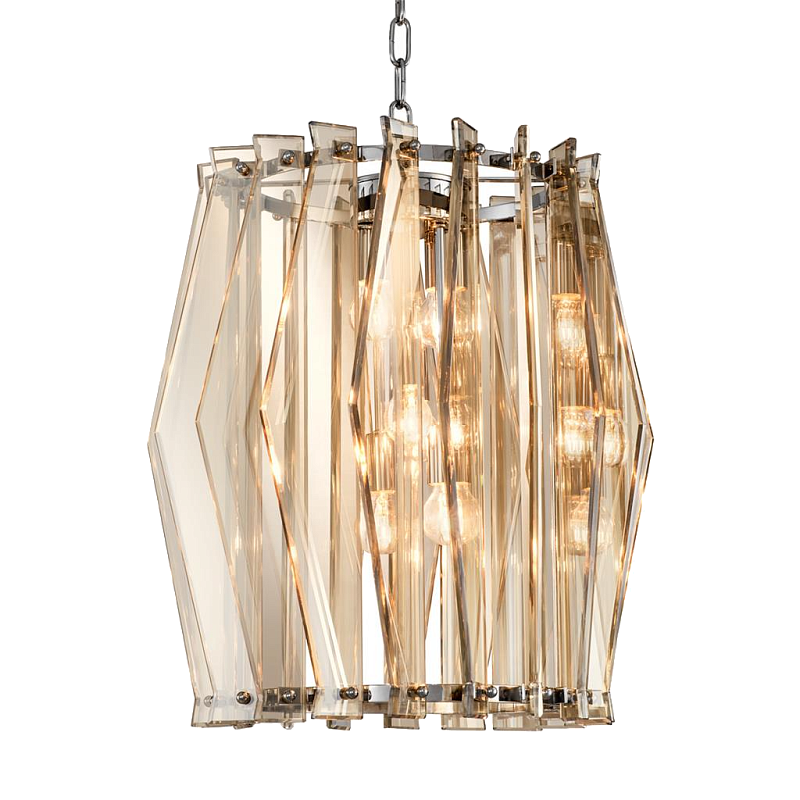 Люстра Chandelier Twist Никель Золотой в Барнауле | Loft Concept 