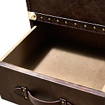 Комод Vintage Leather Chest of Draver варинант исполнения - 5 | Loft Concept в Барнауле
