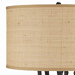 Торшер с цилиндрическим абажуром на каркасе в виде корня растения Curling Light варинант исполнения - 2 | Loft Concept в Барнауле