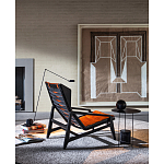 Дизайнерское кресло с подлокотниками из массива дерева Gio Ponti D.156.3 Armchair варинант исполнения - 2 | Loft Concept в Барнауле