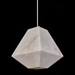 Подвесной светильник с фигурным плафоном Stone Prism варинант исполнения - 6 | Loft Concept в Барнауле