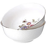 Обеденный сервиз из фарфора с рисунком цветов на 6 персон 23 предмета Garden Whisper Porcelain Set  варинант исполнения - 5 | Loft Concept в Барнауле