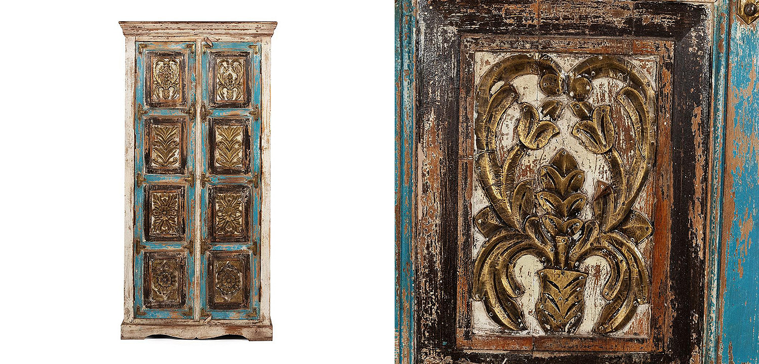 Шкаф Indian Antique Mango Tree Cupboard - Loft-Concept в Барнауле