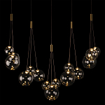 Подвесной светильник Crystal ball варинант исполнения - 1 | Loft Concept в Барнауле