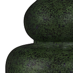 Настольная лампа зеленая с тканевым абажуром Splashes of Green Moss варинант исполнения - 1 | Loft Concept в Барнауле