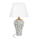 Настольная лампа с цветочной росписью Lamp Flower Painting варинант исполнения - 6 | Loft Concept в Барнауле