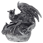 Декоративная статуэтка Дракон Silver Dragon Statuette варинант исполнения - 3 | Loft Concept в Барнауле