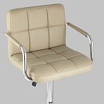 Барный стул с подлокотниками Honory Beige варинант исполнения - 7 | Loft Concept в Барнауле