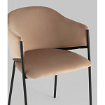 Стул Brace велюр капучино варинант исполнения - 2 | Loft Concept в Барнауле