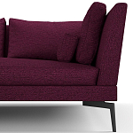 Мебельная ткань Шенилл фиолетовый цвет 138 см T4-27 варинант исполнения - 2 | Loft Concept в Барнауле