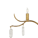 Бра с каркасом в виде веток усыпанных кристаллами Branches with Crystals варинант исполнения - 1 | Loft Concept в Барнауле