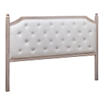 Изголовье кровати бежевое с мягкой обивкой из льна Emma Headboard варинант исполнения - 1 | Loft Concept в Барнауле