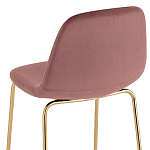 Барный стул на золотистых ножках VENDRAMIN Pink варинант исполнения - 7 | Loft Concept в Барнауле