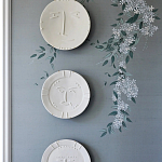 Обои ручная роспись Jasmine Standard colourway on Wood Ash slub silk варинант исполнения - 3 | Loft Concept в Барнауле