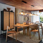 Шкаф с 2-мя дверцами из ротанга ручной работы Fuse Wicker Furniture варинант исполнения - 6 | Loft Concept в Барнауле