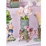 Ваза с птицами и цветами из фарфора с бронзовыми элементами Garden of Eden варинант исполнения - 5 | Loft Concept в Барнауле