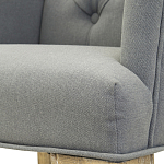 Кресло Mason Classical Armchair grey flax варинант исполнения - 4 | Loft Concept в Барнауле