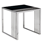 Столик журнальный с черной стеклянной столешницей Embodiment of Contemporary Art  варинант исполнения - 1 | Loft Concept в Барнауле