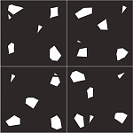 Плитка с узором Осколки варинант исполнения - 2 | Loft Concept в Барнауле