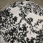 Стул обеденный деревянный с цветочной обивкой Foshan Chair варинант исполнения - 3 | Loft Concept в Барнауле