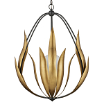 Люстра грушевидной формы с волнистыми листьями Foliage of Leaf Forms варинант исполнения - 3 | Loft Concept в Барнауле